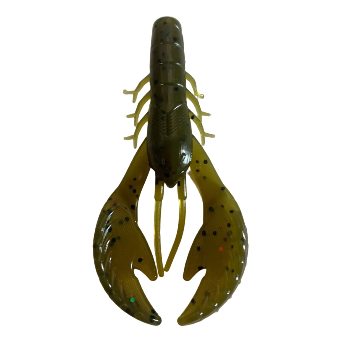 3.4" Flappin Craw/Green Pumpkin - Qty (10) Per Pack