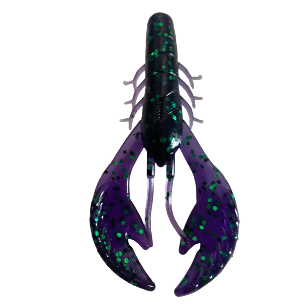 3.4" Flappin Craw/Junebug - Qty (10) Per Pack