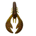 4.0" Flappin Craw/Green Pumpkin Red Fl - Qty (8) Per pack