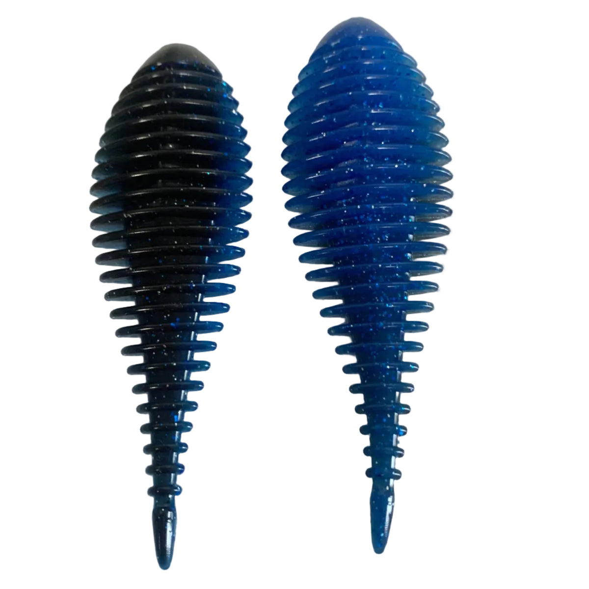 3.8" Gilley/Black/Blue - Blue Fl - Qty (8) Per Pack