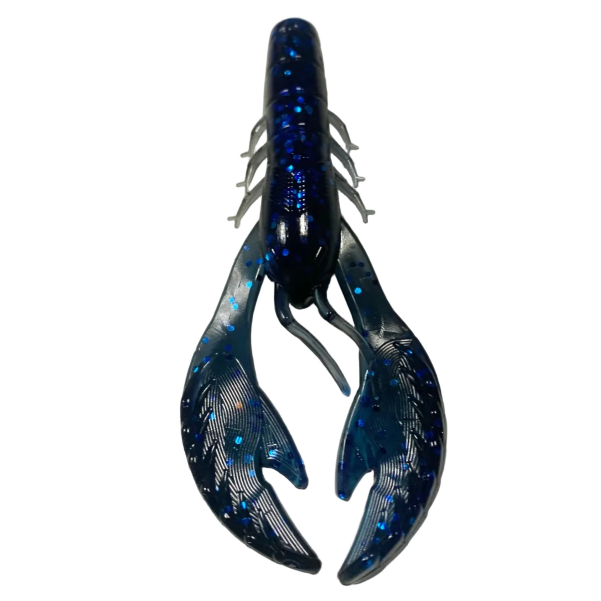 Quality Remelts 4.0" Flappin Craw/QR 001 - Qty (8) Per Pack