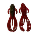 4.25" Ol Buzzard/Green Pumpkin/Fire Red - Qty (8) Per Pack