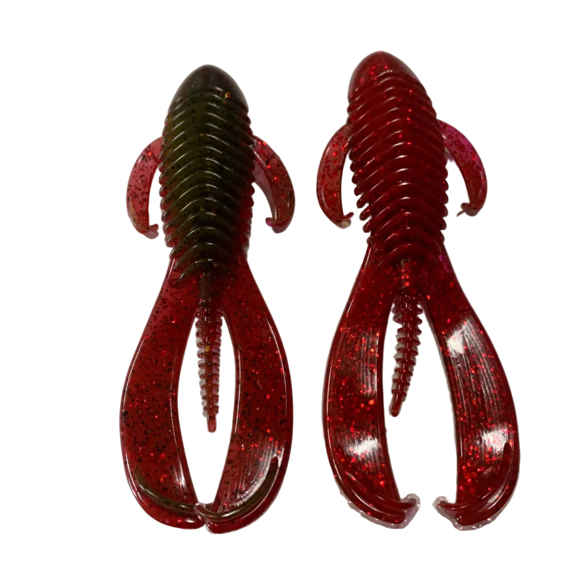 4.25" Ol Buzzard/Green Pumpkin/Fire Red - Qty (8) Per Pack